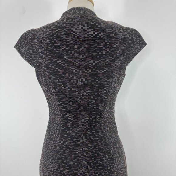 M.M. LaFleur V-Neck Cap Sleeve Felisa Dress Multicolor Womens Size 8 - Picture 11 of 16